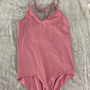 Pink bodysuit